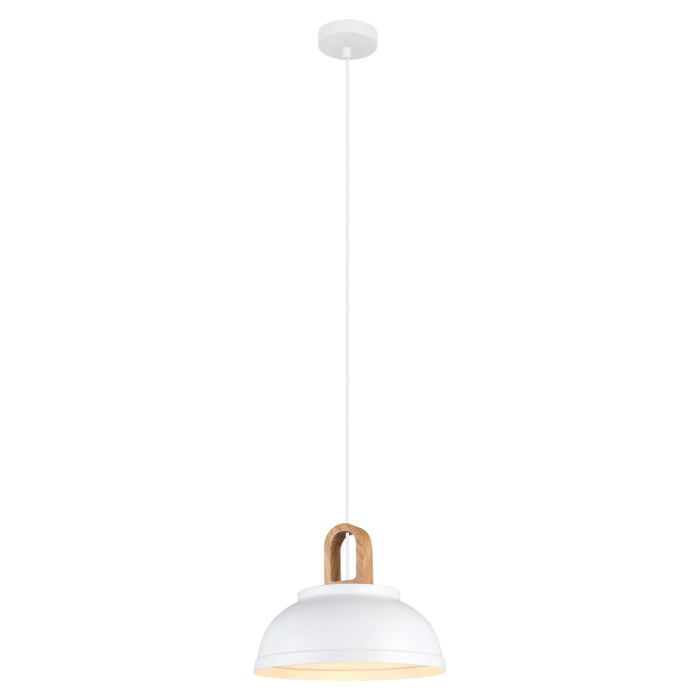 ITALUX Danito Wisząca E27 1x40W Biały MDM3153/1M W