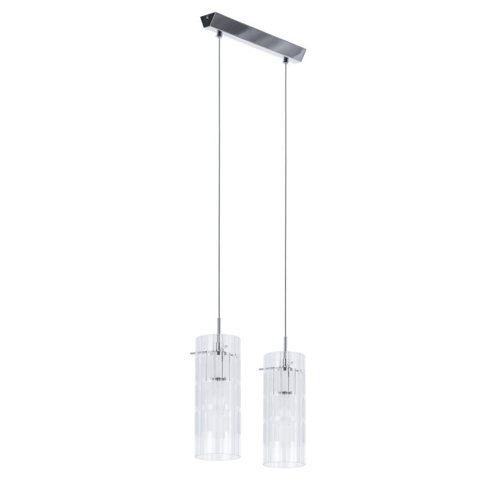 ITALUX Max Wisząca E27 2x60W Chrom MDM1957-2