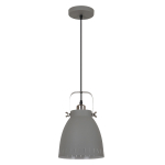 ITALUX Franklin Wisząca E27 1x60W Szary MD-HN8026M-GR+S.NICK