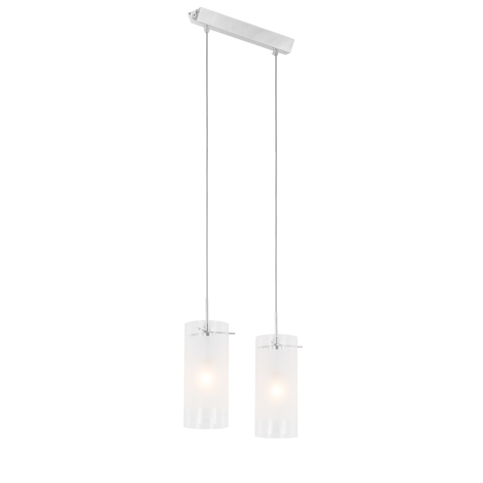 ITALUX Blend Wisząca E27 2x60W Chrom MDF9489/2