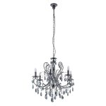 ITALUX Barocco Black Żyrandol E14 6x40W Czarny MD72709-6B