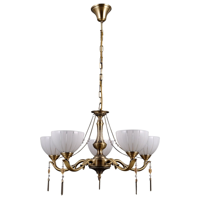 ITALUX Baxio Żyrandol E27 5x60W Złoty MD38445-5