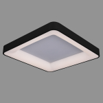 ITALUX Giacinto Plafon LED zintegrowany 50W 4000K 2750lm Czarny 5304-850SQC-BK-4