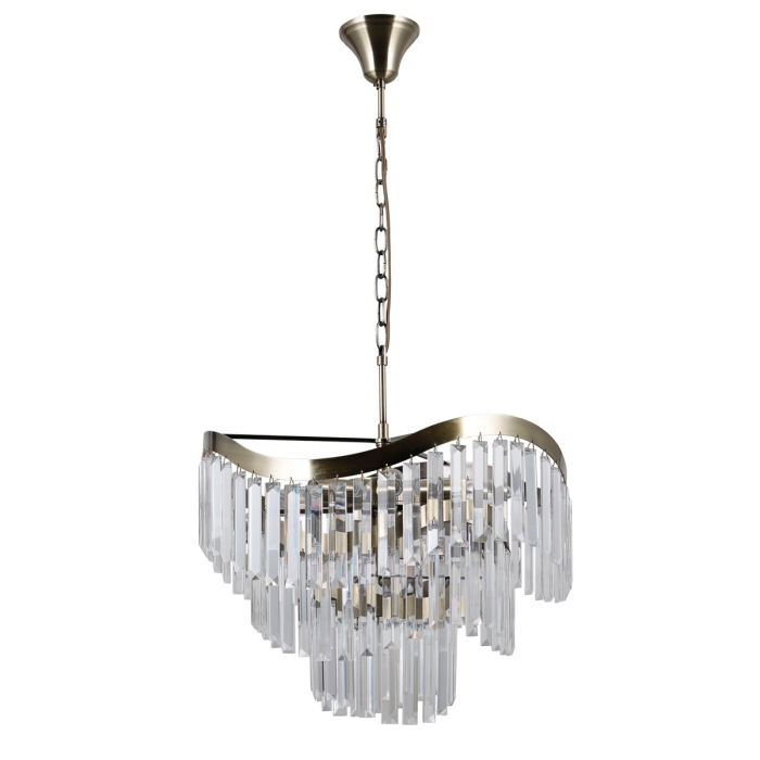 ITALUX Sabriga Wisząca E14 8x40W Brązowy PND-44544-8