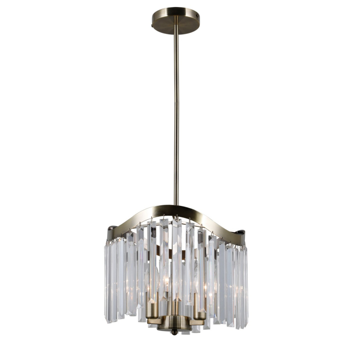 ITALUX Sabriga Wisząca E14 3x40W Brązowy PND-44544-3