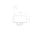Nowodvorski HOTEL Ścienna Kinkiet Max moc 2x60W E27  Ecru 4731