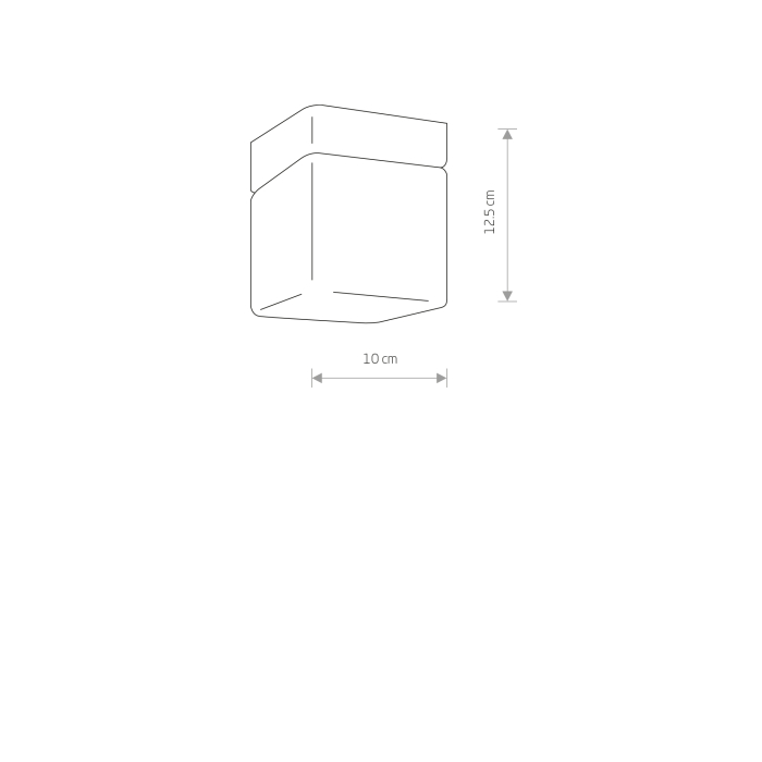 Nowodvorski SIS Sufitowa Plafon Max moc 1x40W G9 IP44 Czarny 8054