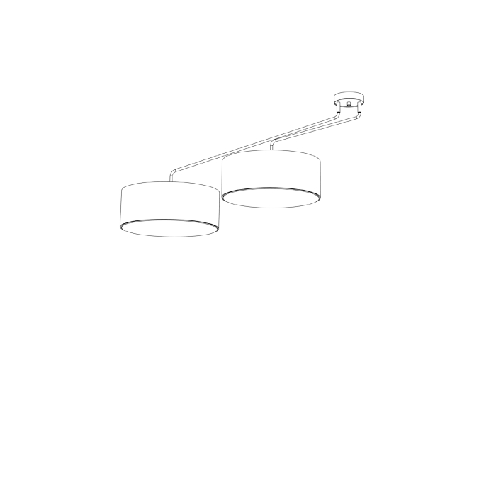 Nowodvorski FALCON Sufitowa Plafon/Przysufitowa Max moc 25W only LED E27  Biały 7951