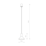 Nowodvorski HERMANOS Sufitowa Wisząca Max moc 10W only LED GU10  Czarny 8103