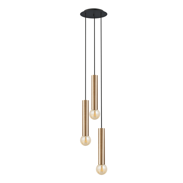 Nowodvorski BATON Sufitowa Wisząca Max moc 10W only LED E27  Mosiądz 7855