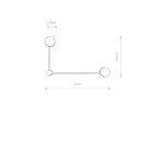 Nowodvorski ORBIT Ścienna Kinkiet Max moc 8W GX53  Biały 7801