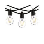 Nowodvorski FESTOON LIGHTS 6m Zewnętrzna Przenośna Max moc 15W E27 IP65 Czarny 7873