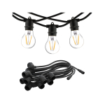 Nowodvorski FESTOON LIGHTS 6m Zewnętrzna Przenośna Max moc 15W E27 IP65 Czarny 7873