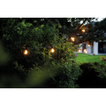Nowodvorski FESTOON LIGHTS 9m Zewnętrzna Przenośna Max moc 15W E27 IP65 Czarny 7872