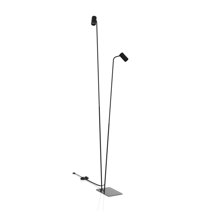 Nowodvorski MONO Podłogowa Max moc 10W only LED GU10  Czarny 7708