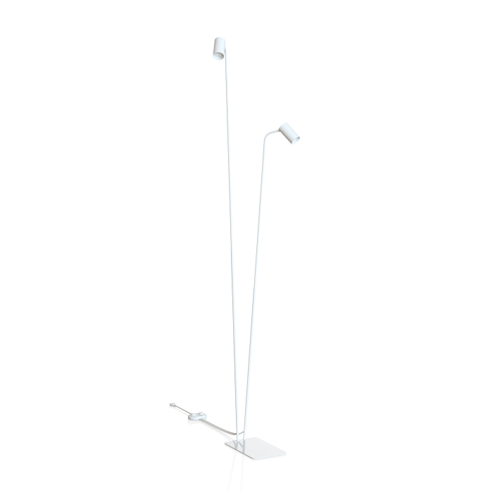 Nowodvorski MONO Podłogowa Max moc 10W only LED GU10  Biały 7705