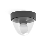Nowodvorski NOOK SENSOR Sufitowa Plafon Max moc 1X10W only LED E27 IP44 Czarny 7977