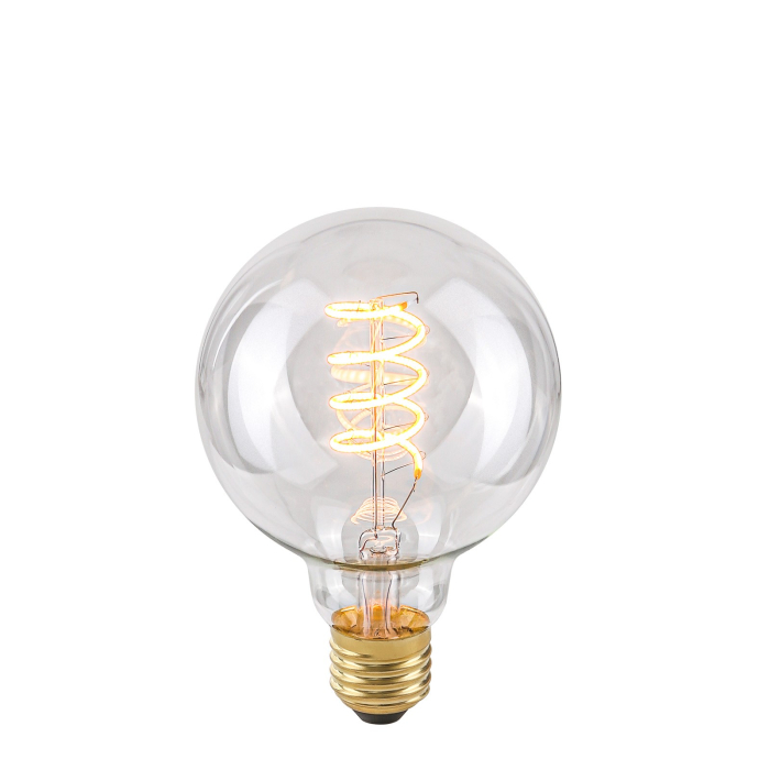 ITALUX Spiral Clear Żarówka LED E27 4W 2200K 180lm Przezroczysty 801502 G95