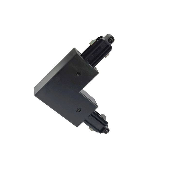 ITALUX Marvi Track Connector Akcesoria Do Szynoprzewodu  Czarny TRL-H1C-CONN-L-RT-BL