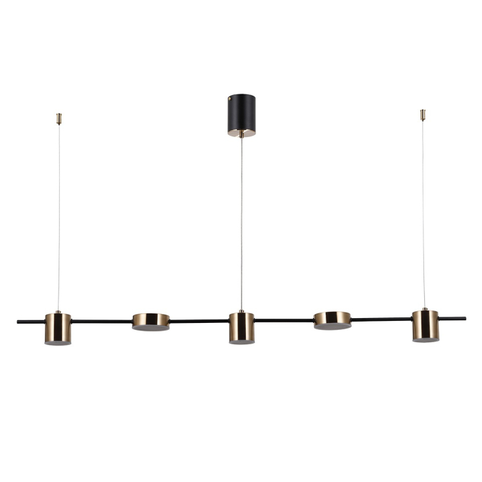 ITALUX Remdal Wisząca LED zintegrowany 30W 3000K 2300lm Mosiądz PND-16374-5-BK-3K
