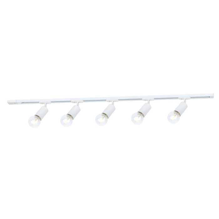 ITALUX Marvi TR Dolores Szynoprzewody Zestaw E27 5x40W Biały 922503-5-WH-SET