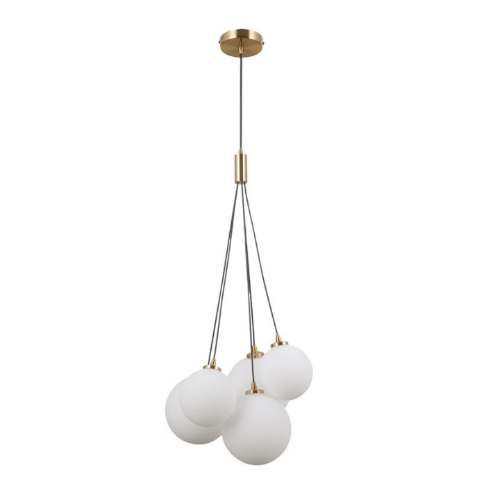 ITALUX Perlos Wisząca G9 5x5W Mosiądz PND-54456-5-HB