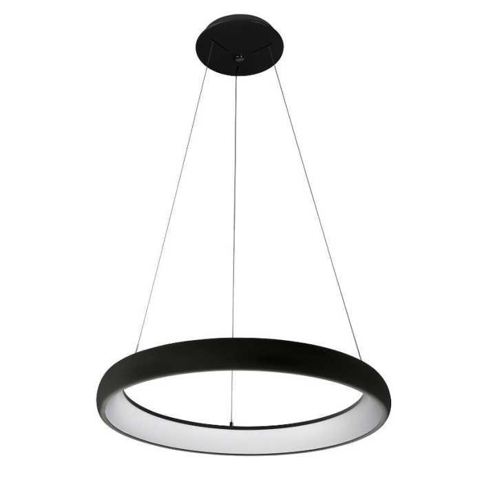 ITALUX Alessia Wisząca LED zintegrowany 50W 4000K 2750lm Czarny 5280-850RP-BK-4