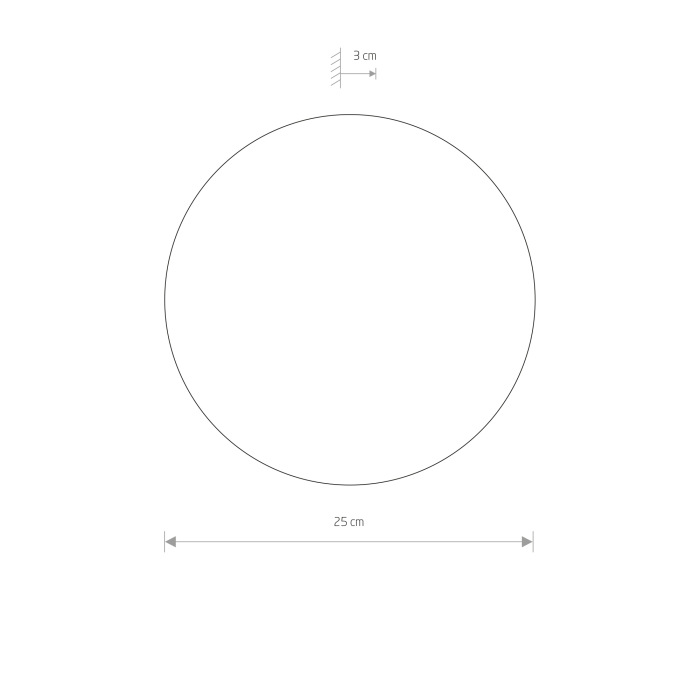 Nowodvorski RING WOOD LED M  Sufitowa Plafon Max moc 10W LED Złoty 10281
