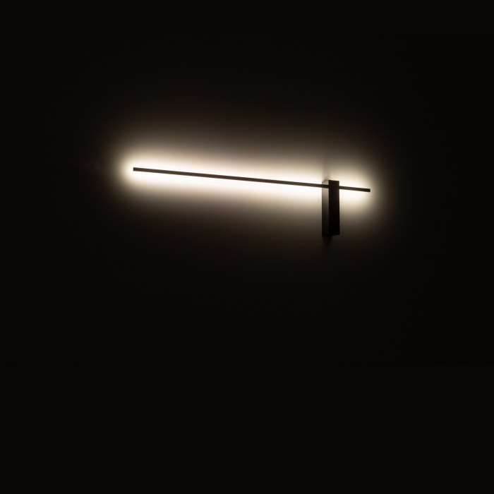 Nowodvorski MOTIVE LED M  Ścienna Kinkiet z włącznikiem Max moc 8W LED Czarny 10311