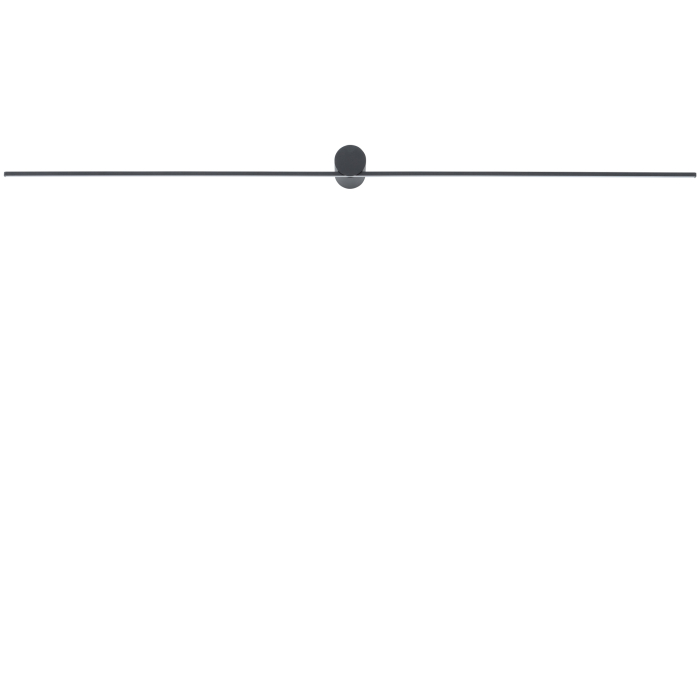 Nowodvorski SPIN LED L  Ścienna Kinkiet obrazowe Max moc 12W LED Czarny 10371