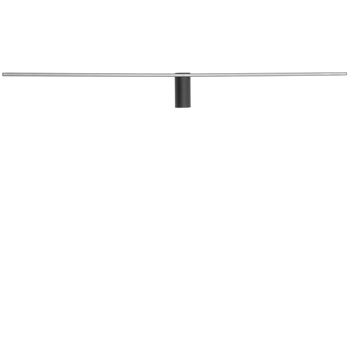 Nowodvorski SPIN LED L  Ścienna Kinkiet obrazowe Max moc 12W LED Czarny 10371