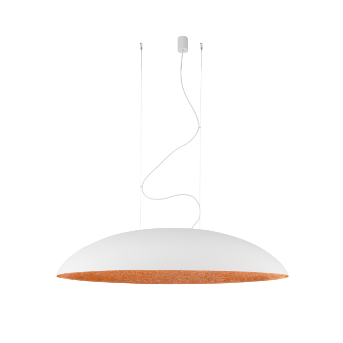 Nowodvorski CANOE WHITE/COPPER  Sufitowa Wisząca Max moc 40W E27 Biały 10326