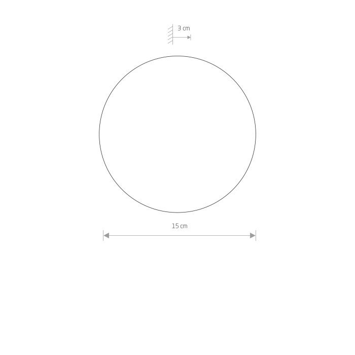 Nowodvorski RING COPPER LED S Max moc 7W LED  10316
