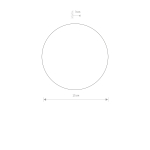 Nowodvorski RING CHOCOLATE LED S Max moc 7W LED  10315