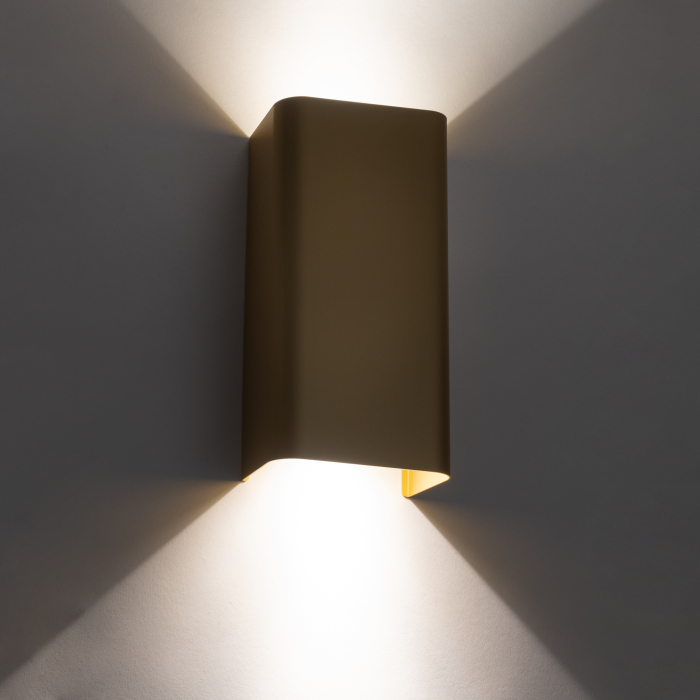 Nowodvorski BERGEN  Ścienna Kinkiet Max moc 10W only LED GU10 Złoty 10455