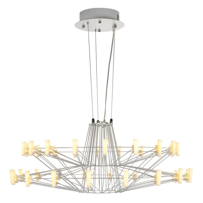 Step into Design Lampa wisząca MADAME S LED biała 90cm