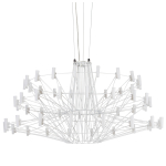 Step into Design Lampa wisząca MADAME L biała 100cm