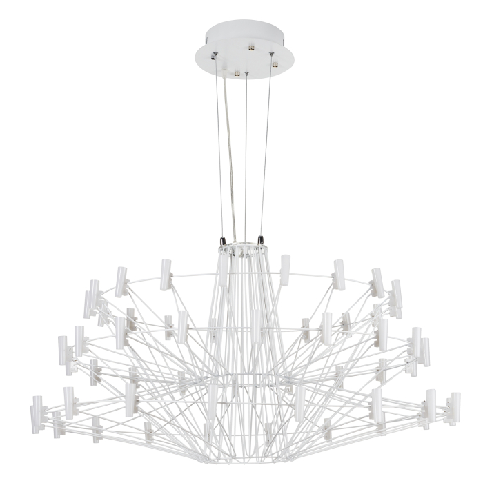 Step into Design Lampa wisząca MADAME L biała 100cm