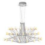 Step into Design Lampa wisząca MADAME L biała 100cm