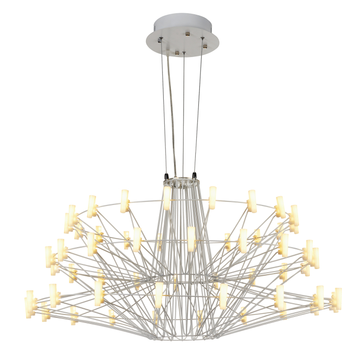 Step into Design Lampa wisząca MADAME L biała 100cm