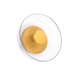 Step into Design Lampa ścienna DISCO LED złota 23cm