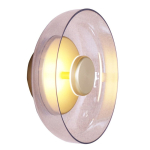 Step into Design Lampa ścienna DISCO LED złota 23cm