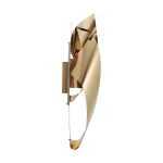 Step into Design Lampa ścienna AXEL LED złota 77cm