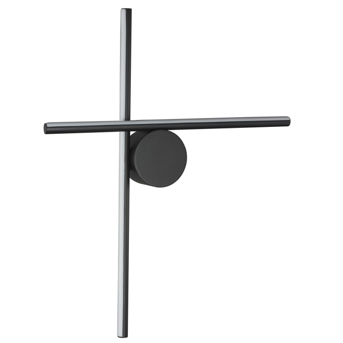 Step into Design Lampa ścienna ASTA czarna 78cm