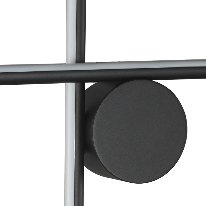 Step into Design Lampa ścienna ASTA czarna 78cm