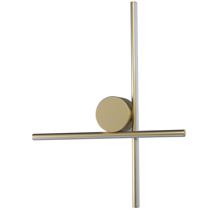 Step into Design Lampa ścienna ASTA złota 78cm