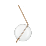 Step into Design Lampa wisząca AMORE- 1 złota 24cm
