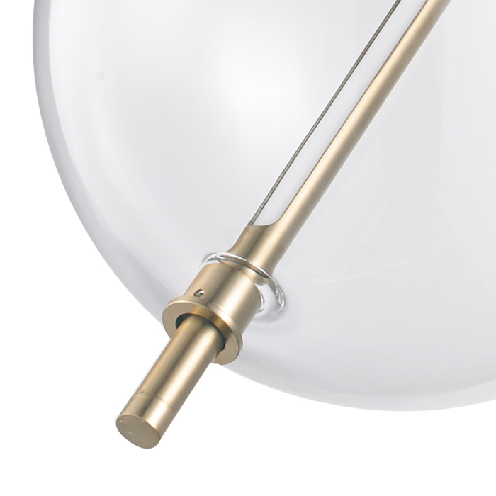 Step into Design Lampa wisząca AMORE- 1 złota 24cm