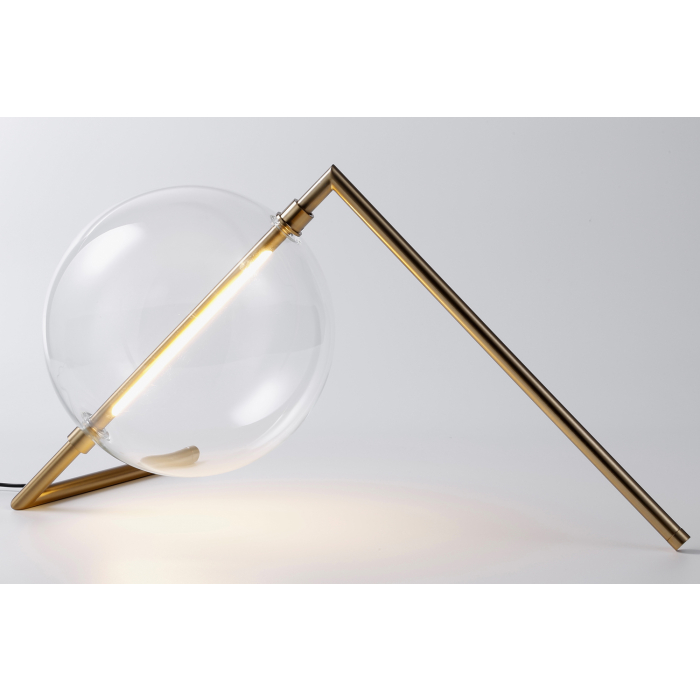 Step into Design Lampa stołowa AMORE złota 25cm