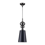 Step into Design Lampa wisząca QUEEN-1 czarna 18cm